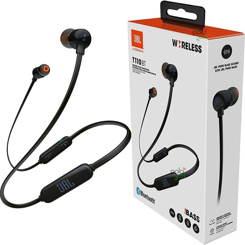 Manos Libres Bluetooth JBL Stereo In-ear T110BT Negro - Imagen 3