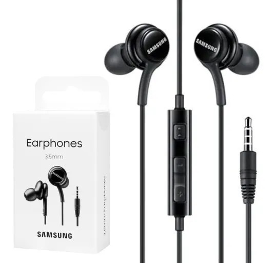 Manos Libres Samsung 3,5mm Akg In-ear Premium Negro