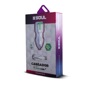 Cargador Auto SOUL Share Car – Micro USB