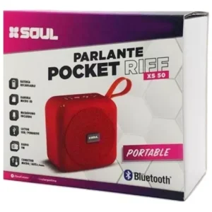 Parlante SOUL Riff Pocket XS50 · Negro