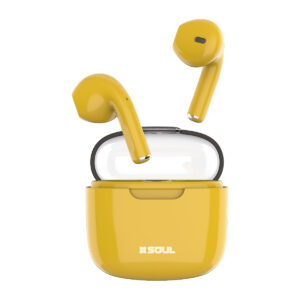 Auriculares BT SOUL TWS Cero · Amarillo