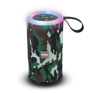 Parlante SOUL Riff Party Round XS400 · Camuflado
