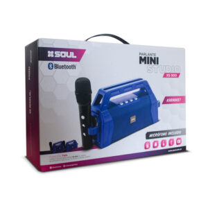Parlante SOUL Riff Mini Studio XS500 · Azul