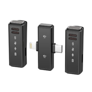 Micrófono Corbatero SOUL Dual con Base de Carga