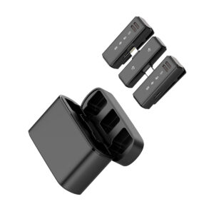 Micrófono Corbatero SOUL Dual con Base de Carga